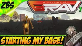 STARTING MY BASE! - GRAV - Ep.2 (1080p/60fps)