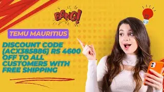 TEMU Mauritius Discount Code (acx385886) Rs 4600 Off to all Customers with free shipping