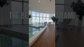 The best spa in Miami #fyp