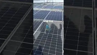 300KiloWatts Solar Sytem Cleaning Service. #autosecpk#Greenwash#cleaning#newsolar#energy#solarwash