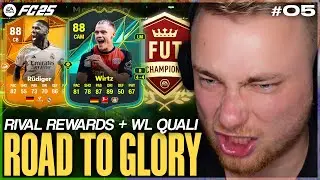WL QUALI + RIVAL REWARDS! 🥵🔥 Road to Glory #05 | EA FC 25 | SolutionPlayz