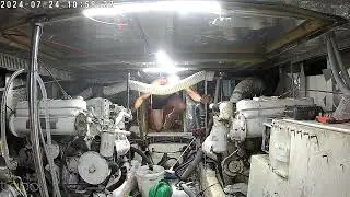 Removal of Cat 3208 TA heat exchanger core