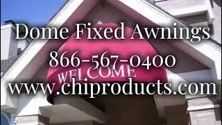 Dome Fixed Awnings Installed Yorba Linda, Anaheim Hills, Irvine, Lake Forest & Rancho Mission Viejo