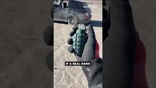 Ручная граната против машины 💀💣