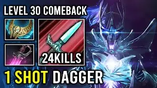 EPIC 18K Gold Late Game Comeback 1 Shot Khanda Revenant 1K GPM Phantom Assassin Dota 2