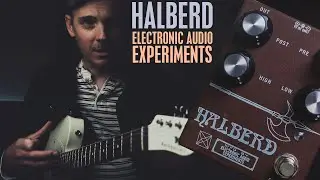 Демонстрации в темноте // Эксперименты с электронным звуком: Halberd // Демонстрация педали
