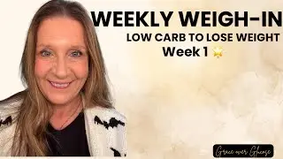 Week 1 Weight Loss Progress Report--Reversing Pre-diabetes in Real Life