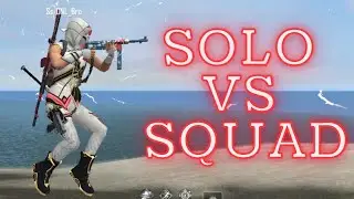 SOLO VS SQUAD || '0' AMMO VS FULL SQUAD IMPOSSIBLE MOMENT !!! || I WON BUT FAILED😂 || DNL GAMING