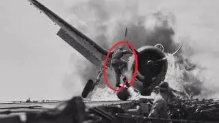 За несколько мгновений до катастрофы: невероятно героическое спасение на USS Enterprise.