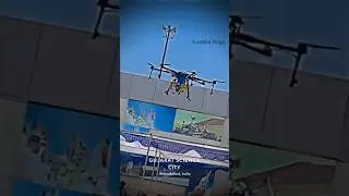 Giant Drone🔥 #drone #stemquiz #ahmedabad #sciencecity #crazydrone #handmade #talent #shorts #viral