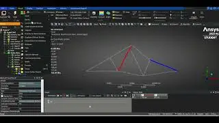 ANSYS Tutorial #15 | Truss Analysis, Coordinate System Shifting & Axial Force | Hindi