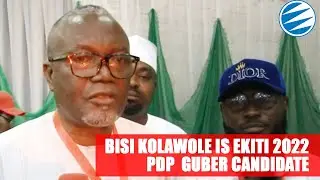 Watch How Bisi Kolawole, Fayose’s Anointed Candidate Emerged As The Ekiti PDP Governorship Candidate