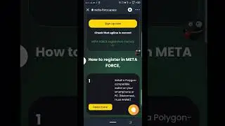 How to Sign up and Activate Levels in Meta-force.