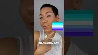 DELINEADO IB BANDEIRA GAY - Orgulho LGBTQIAPN+ #pridemonth #maquiagemlovers #makeupartist