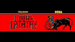 Playing Bull fight ARCADE 1984