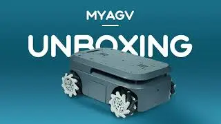 myAGV | Unboxing the smallest mobile robot in the world