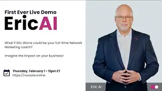 Nowsite Introducing EricAI - First Ever Live Demo 01.02.2024