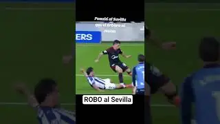 Robo al @SevillaFC #laliga #viral #futbol #sevillafc #espa&ntilde;a  #rfef #messi #football #soccer