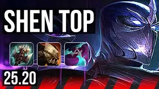 SHEN vs JAX (TOP) | 41k DMG, 6 solo kills, 11/3/17 | KR Master | 25.20