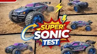 RC Car Speed Test on Dirt | Supersonic Testing #car #video 