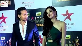 Tiger Shroff And Disha Patani Couples Together At Star Screen Award 2016