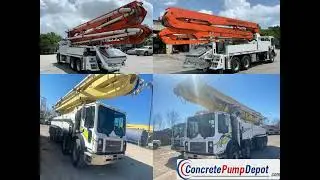 Used Putzmeister Concrete Boom Pump for Sale
