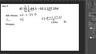 Tutoriel IP : Calcul du réseau/CIDR/Masque à partir de la plage d'adresses (BTS SIO)