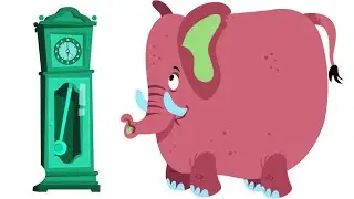 Hickory Dickory Dock 🕰️🐭 Cocomelon Style Nursery Rhyme | 2 Minute Loop Mashup Remix