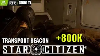 Star Citizen Relaxing longplay - Galactic Taxi for Citizens (No Commentary)