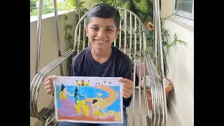 || RamSetu Drawing || Ganesh Mahotsav  Drawing Competition -2024