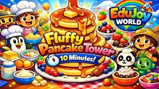 The Golden Stack Pancake Guide-Fluffy pancake tower countdown fun
