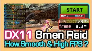 [DX11 Test] 8men Raid Party - How much FPS ? / Dragon Nest SEA (on 5th Dec)