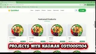 Online grocery store management - cs619 fyp prototype - final year project 