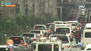 TRAFFIC UPDATE: EDSA Cubao