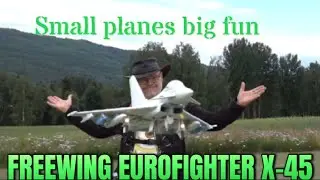 MICRO TURBINE FREEWING EUROFIGHTER XICOY X-45