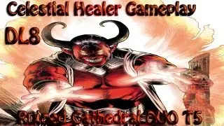 DCUO - Celestial Healer Gameplay - Ruined Cathedral DUO T5 Villain | DLC8 |Test Server