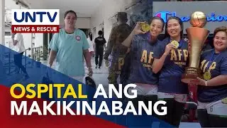 V. Luna Medical Center, magdaragdag ng medical equipment mula sa cash donation ng AFP Lady Gunnar