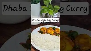 Dhaba Style Egg Curry #egg #eggrecipe #dhabastyle #shorts #authentic #eggcurry #cooking #biryani