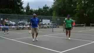 Vancouver Island Pickleball Championship 2016, Mixed Gold, Game 1