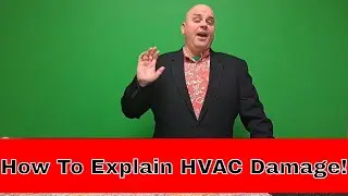 HVAC Technician Training - How To Explain HVAC Damage To Homeowners
