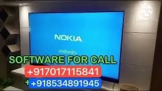 Nokia Android tv (55CAUHDN) Stuck On logo problem || how to download nokia tv software