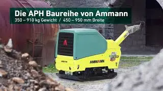 APH 85/95 Hydrostatische Rüttelplatte