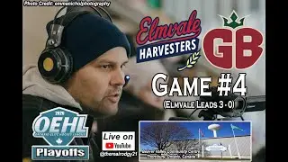 OEHL 2026 Playoffs - 1st Round - Game #4 - Elmvale Harvesters at Georgian Bay Applekings