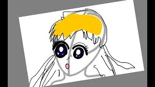 Sailor moon OC speedraw UGLY:(