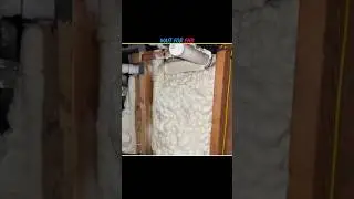 how spray insulation works #shorts #facts
