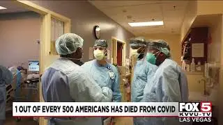 According to new data, one out of every 500 Americans has died of COVID-19