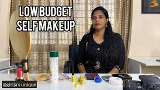 Low budget self makeup | Easy and simple tips |