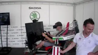 &Scaron;koda Auto rally simul&aacute;tor s Oculus Rift | Force Dynamics 301 |