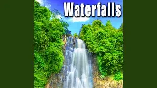 Large Waterfall Flowing with a Massive Low Roar