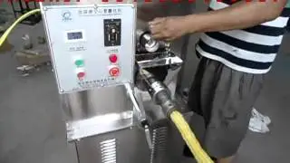 Korea Cane Ice Cream Puffed Machine